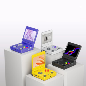 ANBERNIC RG34XXSP FLIP katlanır oyun makinesi taşınabilir Retro elde kullanılır oyun konsolu <span class=keywords><strong>PS1</strong></span> için 3.4 inç IPS ekran oyun akışı - Product Image 1