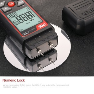 Tenas TA661A Alat Pengukur Kelembapan Kayu Pengukur Kadar Air Cepat Detektor Pengatur Kelembapan - Product Image 4