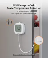 Pour SONOFF SNZB-02LD Zigbee3.0 étanche thermomètre intelligent sonde écran LCD pour réfrigérateur aquarium cave à vin Android Via