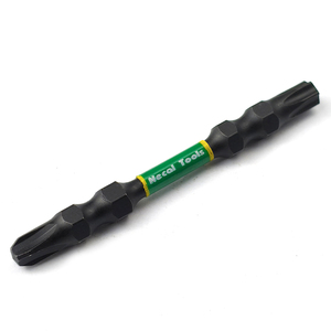 Outils de sécurité robustes Necal, embout de tournevis double face en acier S3 de 65 mm, <span class=keywords><strong>Ph3</strong></span> TT30, anti-effraction, Torx - Product Image 3