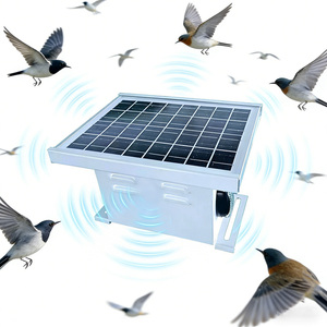 Répulsif à oiseaux <span class=keywords><strong>Crow</strong></span> Bird avec quatre haut-parleurs intégrés, émet des ondes sonores anti-agression pour les granges, les quais de chargement et les postes de substation - Product Image 6