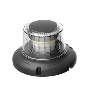 Multicolor rotary beacon flashing light with Cigarette Lighter Plug led strobe