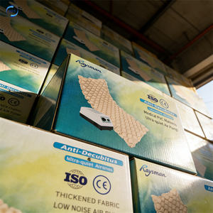 מזרן אוויר רפואי מתנפח מחומר PVC איכותי יותר, נגד פצעי לחץ, נגד דיקוביטוס, מזרן בועות אוויר לחולים מרותקים למיטה - Product Image 5