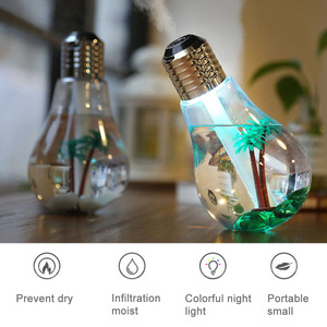 <span class=keywords><strong>Humidificador</strong></span> de aire <span class=keywords><strong>con</strong></span> bombilla de luz colorida, difusor de aceite esencial, atomizador, ambientador, pulverizador silencioso para casa y coche, 400ml - Product Image 5