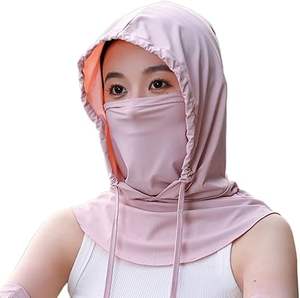 หมวกคลุมหน้ากันรังสี UV หมวกคลุมศีรษะแบบเต็มศีรษะระบายอากาศได้ดีหมวกตกปลาสำหรับขี่จักรยานเล่นสกี - Product Image 1