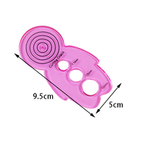Kit de Quilling en papier pour débutants, kit de Quilling en papier pour bricolage avec 6 bandes de papier colorées pour l'art de Quill, décoration de la maison, 14 pièces