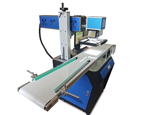 Quantum Laser galvo CO2 75 Wát Laser đánh dấu máy cho nhựa gỗ da với CCD visonal hệ thống định vị - Product Image 2