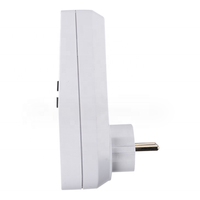 Großbildschirm EU/UK/USA-Stecker 16A 230V/220V Digitaler Timer-Steckdose mit 1-168h Verzögerung für Küchengebrauch