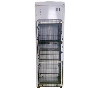 Water Dispenser Hot And Cold Dual Use Electronic Heating Compressor Cooling Standing Office Home Use White Plastic Body - Product Image 2