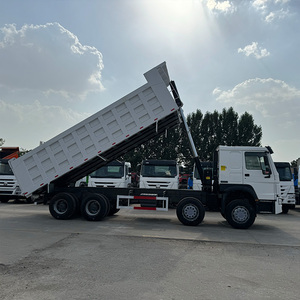 Горячая распродажа: самосвал Sinotruk Howo 8x4, 12 колес, стандарт выбросов Евро-2, 317 л.с., лево-/праворульный, тяжелый грузовик для продажи в Африке - Product Image 5