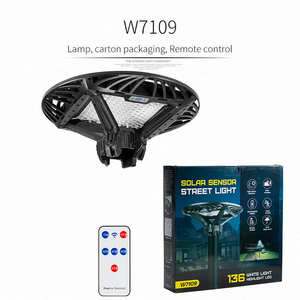 <span class=keywords><strong>Farola</strong></span> Integrada de 100W, Lámpara de Poste Impermeable IP65, Luz <span class=keywords><strong>Solar</strong></span> para Estacionamiento con Sensor de Movimiento PIR - Product Image 6