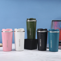 Tasse à eau pour filles au design élégant, tasse à café pratique en acier inoxydable 304 de deuxième génération, personnalisable