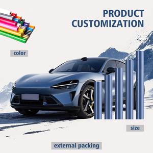 Autocollant de voiture en vinyle holographique arc-en-ciel chromé de luxe, matériau PET à forte adhérence, garantie de qualité - Product Image 2
