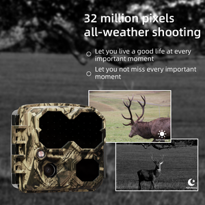 Caméra de chasse L-Shine 32MP CMOS, étanche IP66, vision nocturne, piège <span class=keywords><strong>photo</strong></span> pour la faune avec vidéo 4K, contrôle par application et jusqu'à 256 Go - Product Image 5