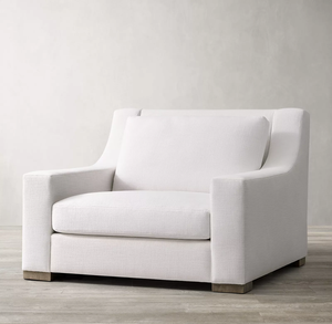 Rhohohill personnalisé luxe blanc lin tissu bois massif canapé ensemble rétro salon Villa canapé canapé salon canapés - Product Image 5