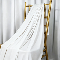 Vente directe usine – Rideaux de scène modernes et élégants en soie de lait, occultants à 90 %, taille et couleur personnalisables pour mariage