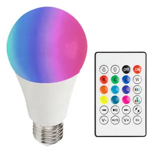 Bóng Đèn Led RGB 2023 V Được Chứng Nhận CE E27 B22 9W Cảm Biến Rgb Thông Minh Nhà Cung Cấp Vàng Trung Quốc 220