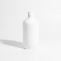 Emballage cosmétique en PET de qualité supérieure, cylindre vide de 500 ml, distributeur de lotion à pompe, flacon en plastique pour shampoing, gel douche, savon liquide