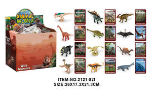 Modèles d'animaux en PVC pour l'éducation précoce des enfants, cartes mémoire d'apprentissage assorties - Aides pédagogiques pour la reconnaissance des connaissances de la petite enfance - Product Image 5