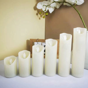 Vela Decorativa de Cera Real para Fiestas, Decoración del Hogar, Bar, Fiestas al Aire Libre, Cumpleaños, Pascua, Festivales de Música, Regalo, 5.0*12.5cm, Boda - Product Image 3