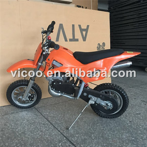 Motocicleta Todoterreno Económica de 49cc, 2 Tiempos, a Gasolina, con Arranque Eléctrico, Suspensión Delantera y Autonomía de 28-32 km en Venta - Product Image 4