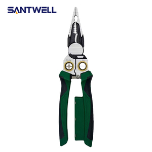 Santwell 8-in-1 Professional Electrician Pliers with Cable Cutter for Industrial, Construction & Home <b>Electrical</b> Repair - Product Image 1