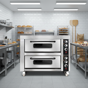 Forno Elettrico Industriale <span class=keywords><strong>per</strong></span> Panetteria e Pasticceria, Riscaldamento Stabile <span class=keywords><strong>per</strong></span> Produzione e Lavorazione Quotidiana in Panifici - Product Image 1