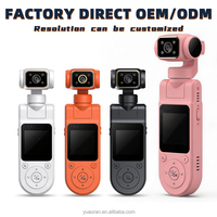 Portable Sport Camera Rotatable HD Night Vision Live 4k Action Camera Bike Pocket Camcorder 4k Vlogging Camera Action CameraX20