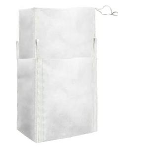 Hot Sale on Top Skirt Flat Base Jumbo Bag PP Woven Bulk <b>Sack</b> for Fertilizer Grain Powder Materials Available for Sale - Product Image 1