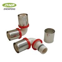 Coude en alliage PPSU de haute qualité 25 mm 25*25, connecteur de tuyau PEX multicouche résistant à la corrosion pour l'installation de plomberie d'eau chaude