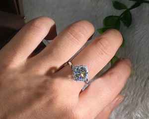 <span class=keywords><strong>Bague</strong></span> <span class=keywords><strong>de</strong></span> fiançailles <span class=keywords><strong>de</strong></span> luxe à 6 griffes en forme <span class=keywords><strong>de</strong></span> <span class=keywords><strong>flocon</strong></span> <span class=keywords><strong>de</strong></span> <span class=keywords><strong>neige</strong></span> pour femme, style diamant, avec zircon cubique taille brillant rond, bijou <span class=keywords><strong>de</strong></span> mariage - Product Image 5