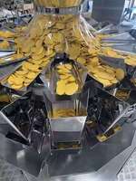 Machine d'emballage automatique VFFS avec pesage et scellage pour sachets de café, aliments, bananes, bonbons, snacks, céréales, chips de pommes de terre, et autres produits (avec injection d'azote)