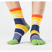 En gros Personnalisé De Haute Qualité Athlétique Sport Cinq Toe Low Cut Cheville Chaussettes de Course