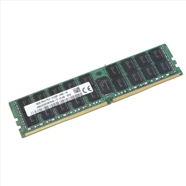 For Rack Server 16GB DDR4 Server RAM Memory 2133Mhz PC4-17000 288PIN 2Rx4 RECC Memory RAM 1.2V ECC REG RAM