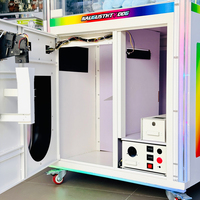 Machine à griffes en métal pour 1 joueur, jeu d'arcade à monnayeur avec interface en anglais et garantie d'un an
