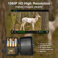 Faune Nature Trail 20MP 1080P Extérieur Trail Mini Caméra Chasse Piège Sauvage Étanche Piège Caméra pour Faune Moniteur