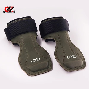 Gants de protection pour les paumes en cuir de vachette personnalisés en usine pour la gymnastique, la musculation, l'haltérophilie, la protection des mains, la sécurité en fitness - Product Image 2