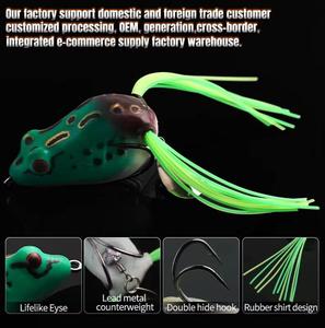 Señuelo Artificial <span class=keywords><strong>de</strong></span> Metal Suave y Silicona <span class=keywords><strong>de</strong></span> 5g, 9g, 13g y 17.5g con Anzuelos para Pesca en Agua Dulce y Salada - Product Image 5
