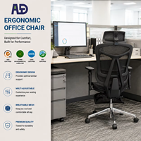 Chaise de bureau ergonomique en maille, dossier réglable, pour mobilier de bureau commercial – Approvisionnement direct usine