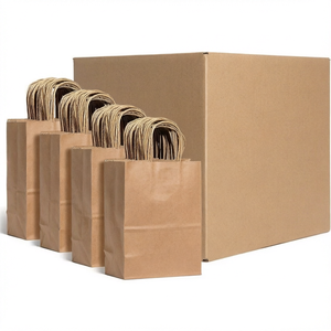 Bolsa de Papel Kraft Reutilizable Ecológica con Fondo Plano, Reciclable, Segura para Alimentos, Empaque Premium para Alimentos, Tamaño Personalizable, de Vietnam - Product Image 1