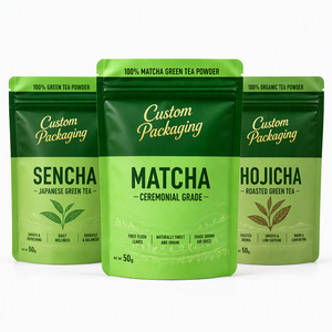Bolsas de Embalaje de Té de Papel de Aluminio, Personalizadas, Impresas, Reutilizables, Biodegradables, Resistentes a la Humedad, para Café en Polvo, con Base Plana - Product Image 1
