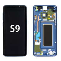 Pantalla Táctil LCD OLED para Teléfono Móvil S9 Incell con Marco, 1 Año de Garantía para S9 Plus, Reparación de Pantalla de Teléfono Rota