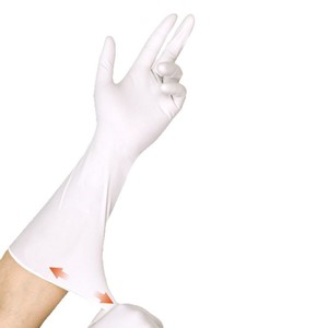 Gants en caoutchouc nitrile, 15 pouces, extra longs, résistants à l'huile, pour la manipulation des aliments et l'utilisation domestique en cuisine - Product Image 1