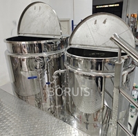 Meilleur prix de Homomixer sous vide émulsifiant Machine pour laboratoire mélangeur alimentaire industriel mélangeur statique homogénéisateur en acier inoxydable