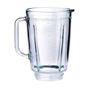 Pengrun nhà máy Máy xay sinh tố Glass 1.5L Jar cho Kenwood phụ tùng tùy chỉnh máy xay sinh tố Glass Jar cho Kenwood bộ phận