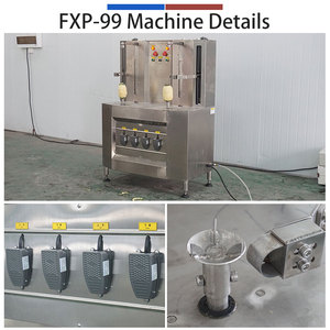 Commercial Electric Dual Heads 1.7KW Large <b>Vegetable</b> <b>Fruit</b> Peeler <b>Machine</b> Pineapple Pumpkin Watermelon Cantaloupes Low - Product Image 3