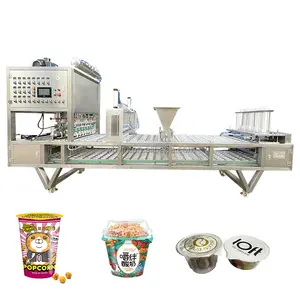 LG-GF302 Large Production Capacity Nespresso Coffee Capsules Filling Sealing Machine Yogurt Cup Filling And Sealing Machine