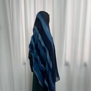 Alta calidad 70*180 cm Modal viscosa algodón étnico Bandana nuevo diseño Floral patrón personalizable Logo impreso Hijab bufanda - Product Image 4
