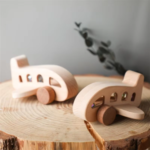 Piccoli aerei educativi per bambini aeroplani in <span class=keywords><strong>legno</strong></span> per l'apprendimento precoce - Product Image 3