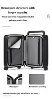 Mini maleta de viaje a la moda, equipaje ligero de 20 pulgadas, 40x30x20, Maleta de cabina con ruedas, portavasos disponible, triangulación de envíos